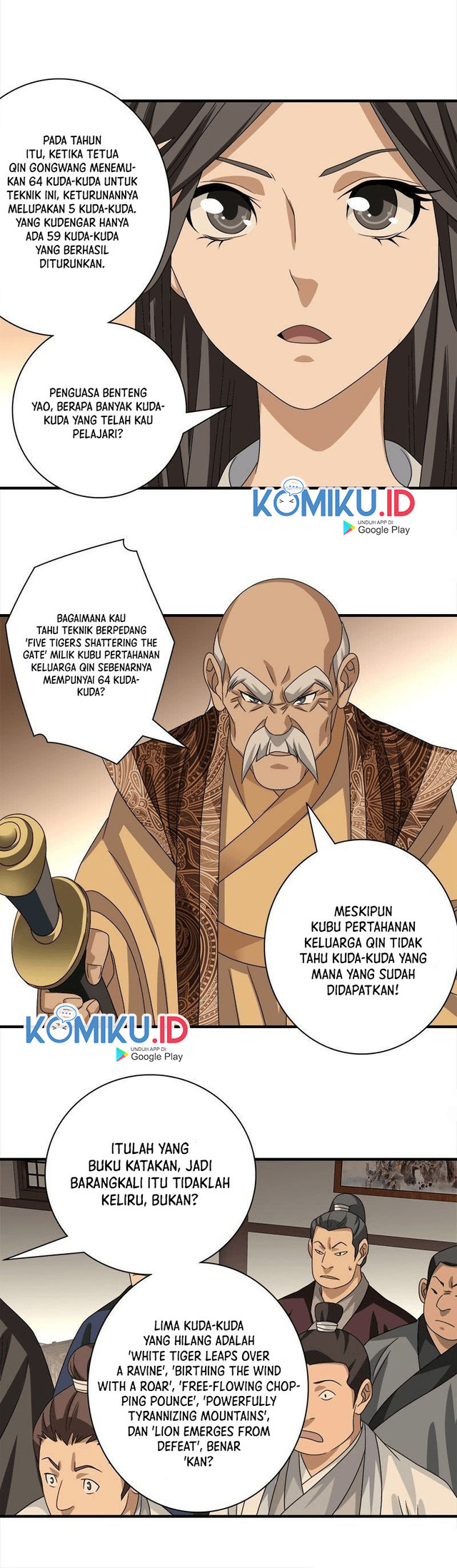 Demi-Gods and Semi-Devils Bab 74 halaman 22