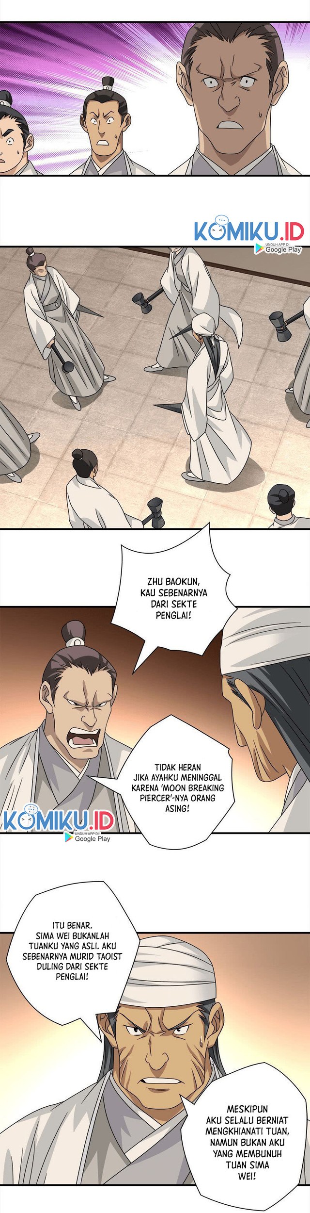 Demi-Gods and Semi-Devils chapter 75 halaman 8