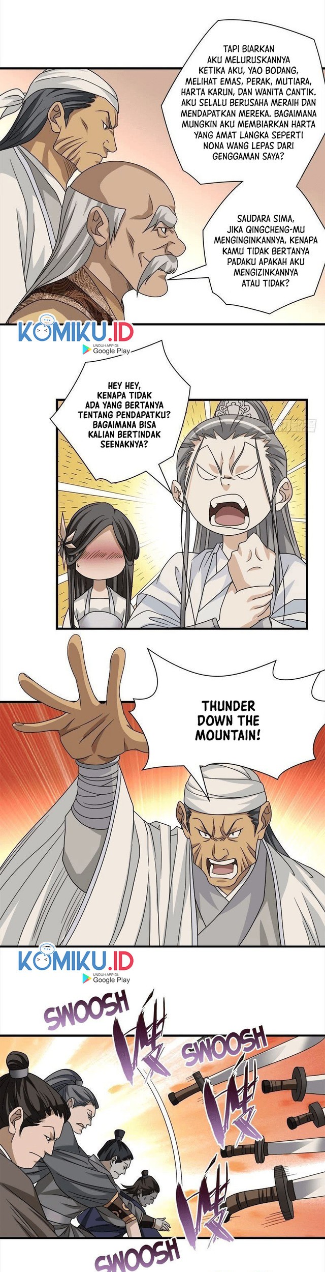 Demi-Gods and Semi-Devils chapter 75 halaman 24