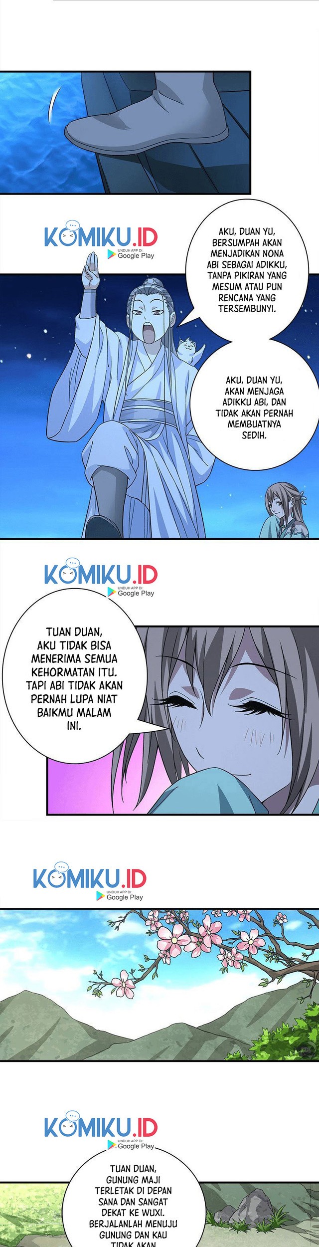 Demi-Gods and Semi-Devils chapter 78 halaman 8