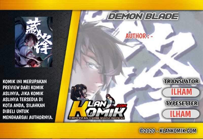 Demon Blade Bab 00 halaman 1