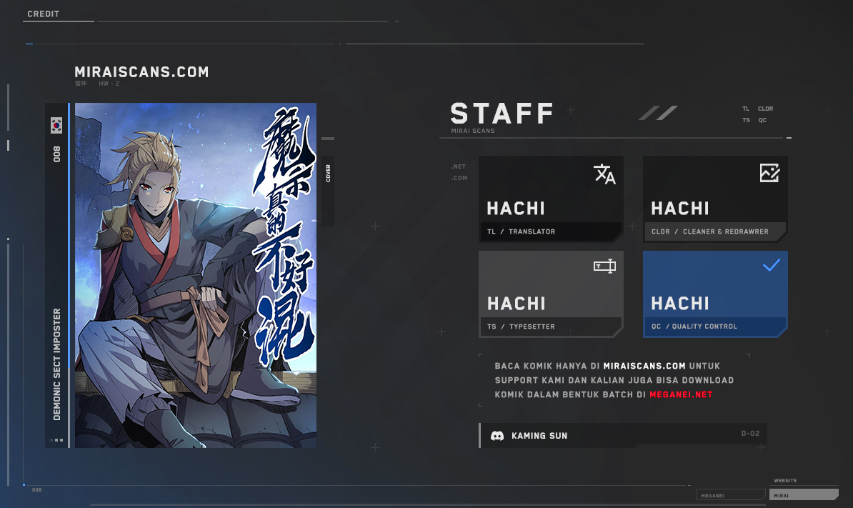 Demonic Sect Imposter Bab 08 halaman 1