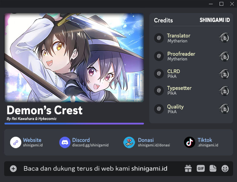Demons’ Crest Bab 19 halaman 1