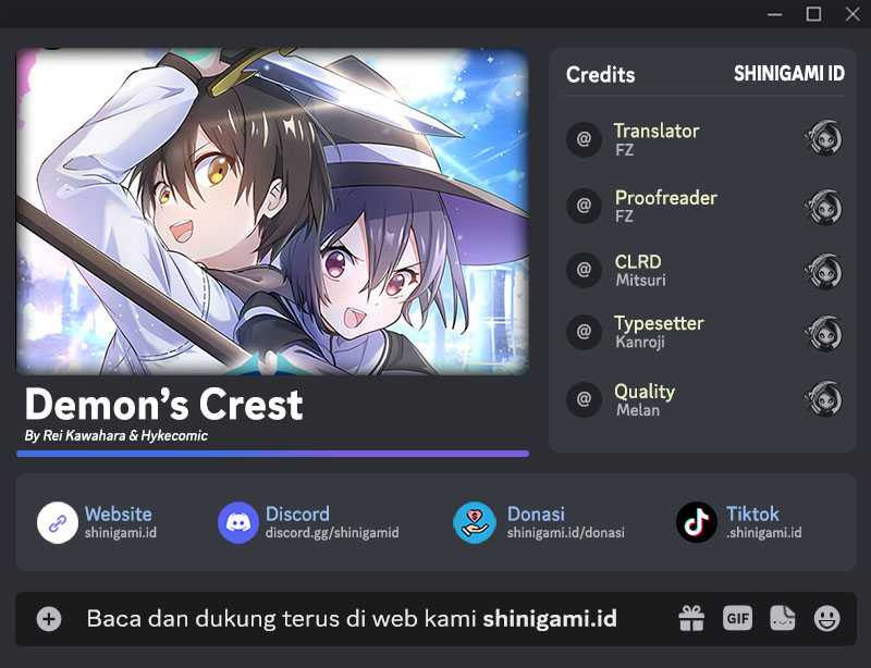 Demons’ Crest Bab 21 halaman 1