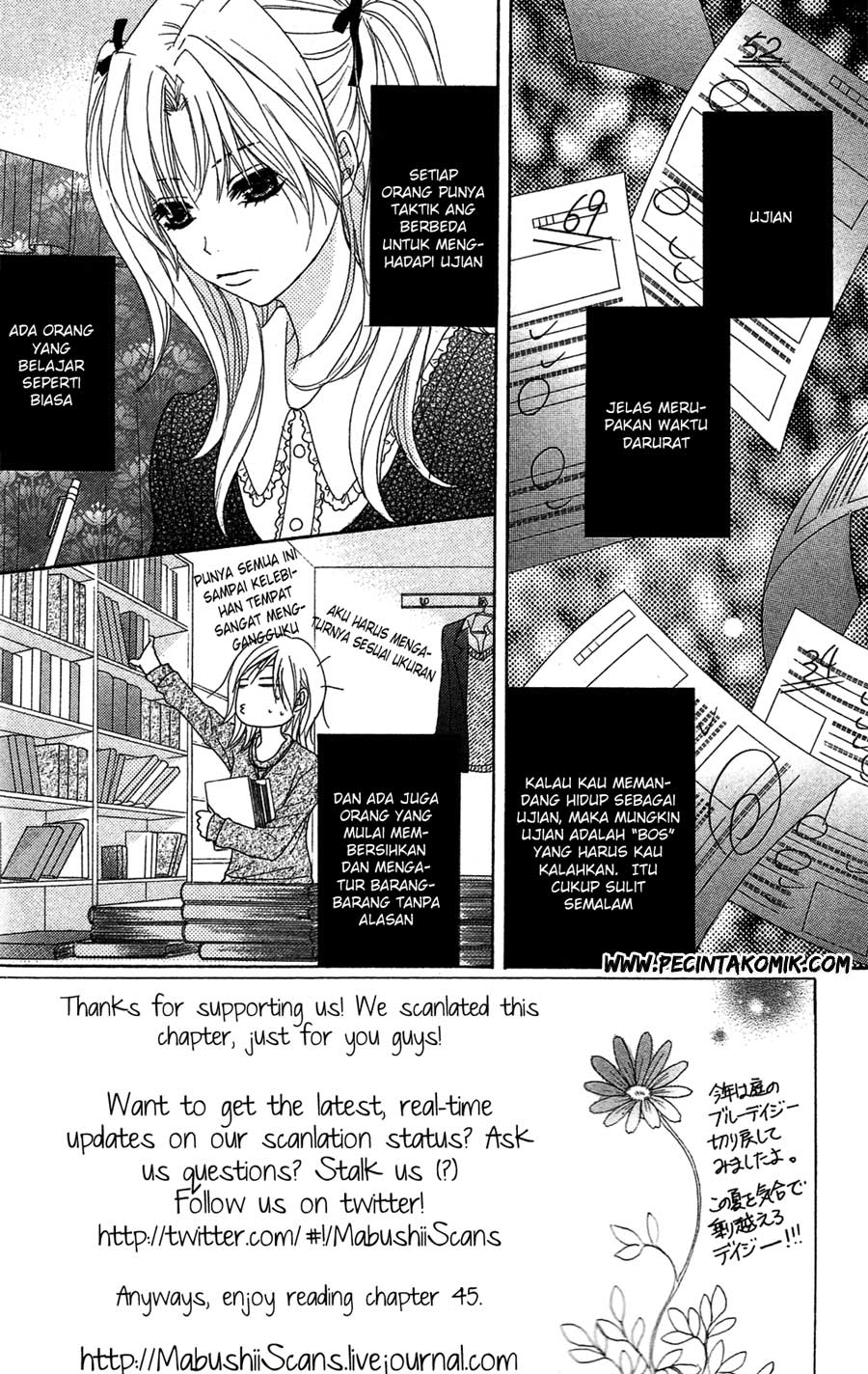 Dengeki Daisy Bab 45 halaman 10