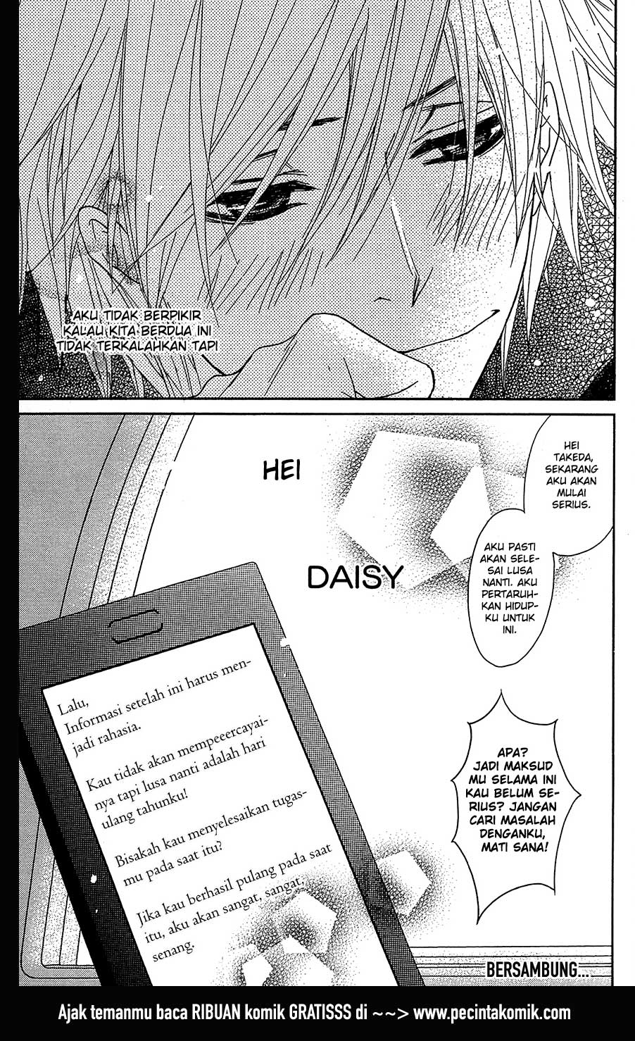 Dengeki Daisy Bab 67 halaman 37