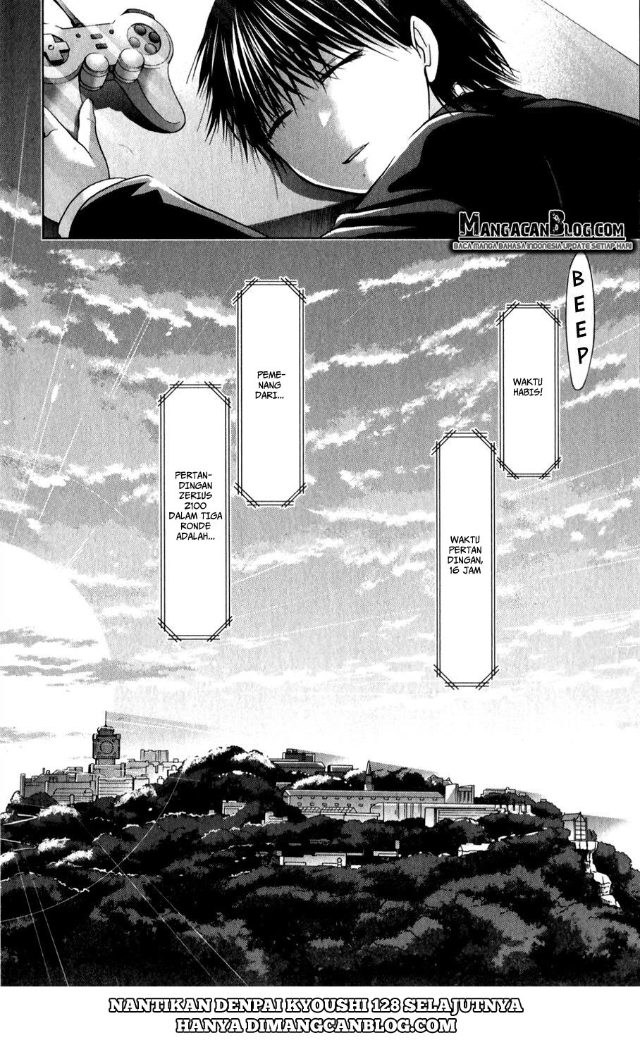 Denpa Kyoushi Bab 128 halaman 17