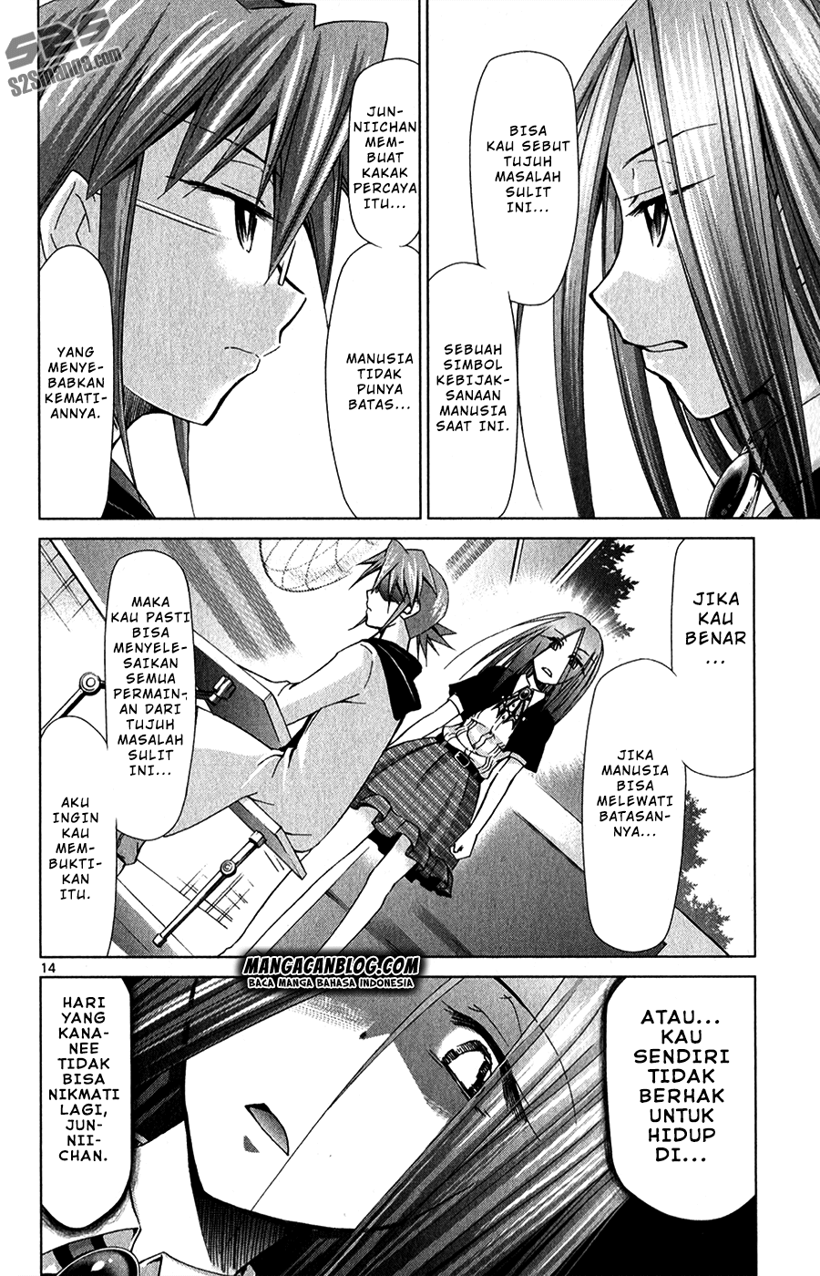 Denpa Kyoushi chapter 135 halaman 14