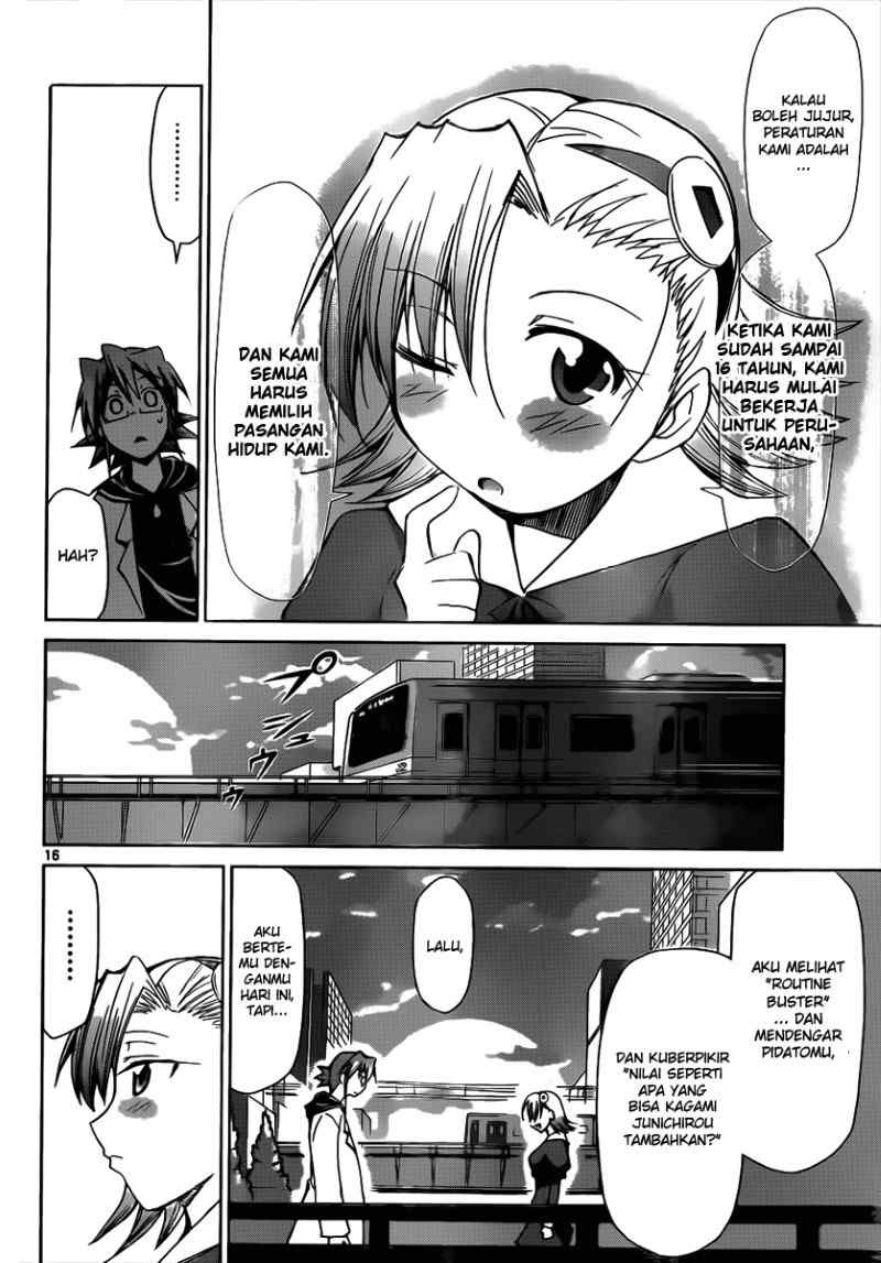 Denpa Kyoushi chapter 27 halaman 17