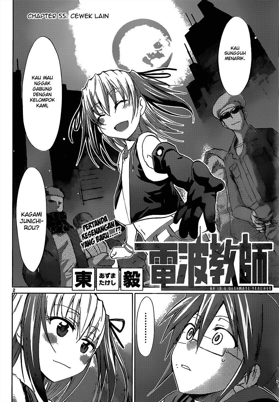 Denpa Kyoushi Bab 55 halaman 3