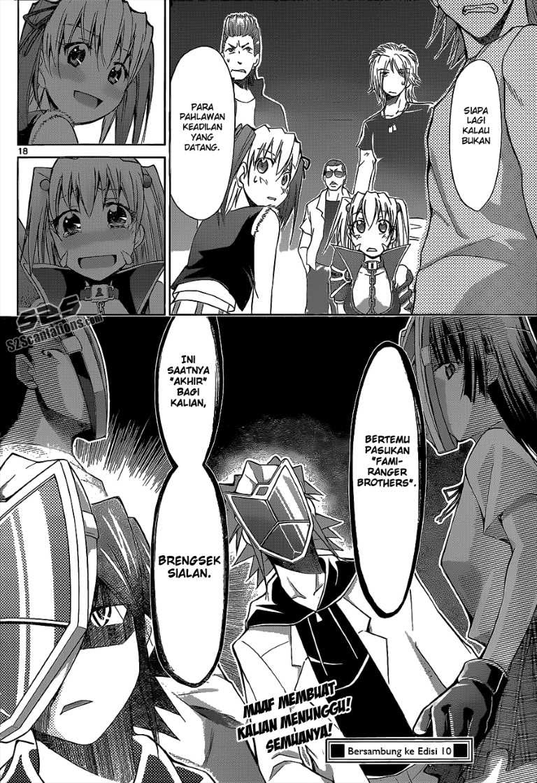 Denpa Kyoushi chapter 60 halaman 19