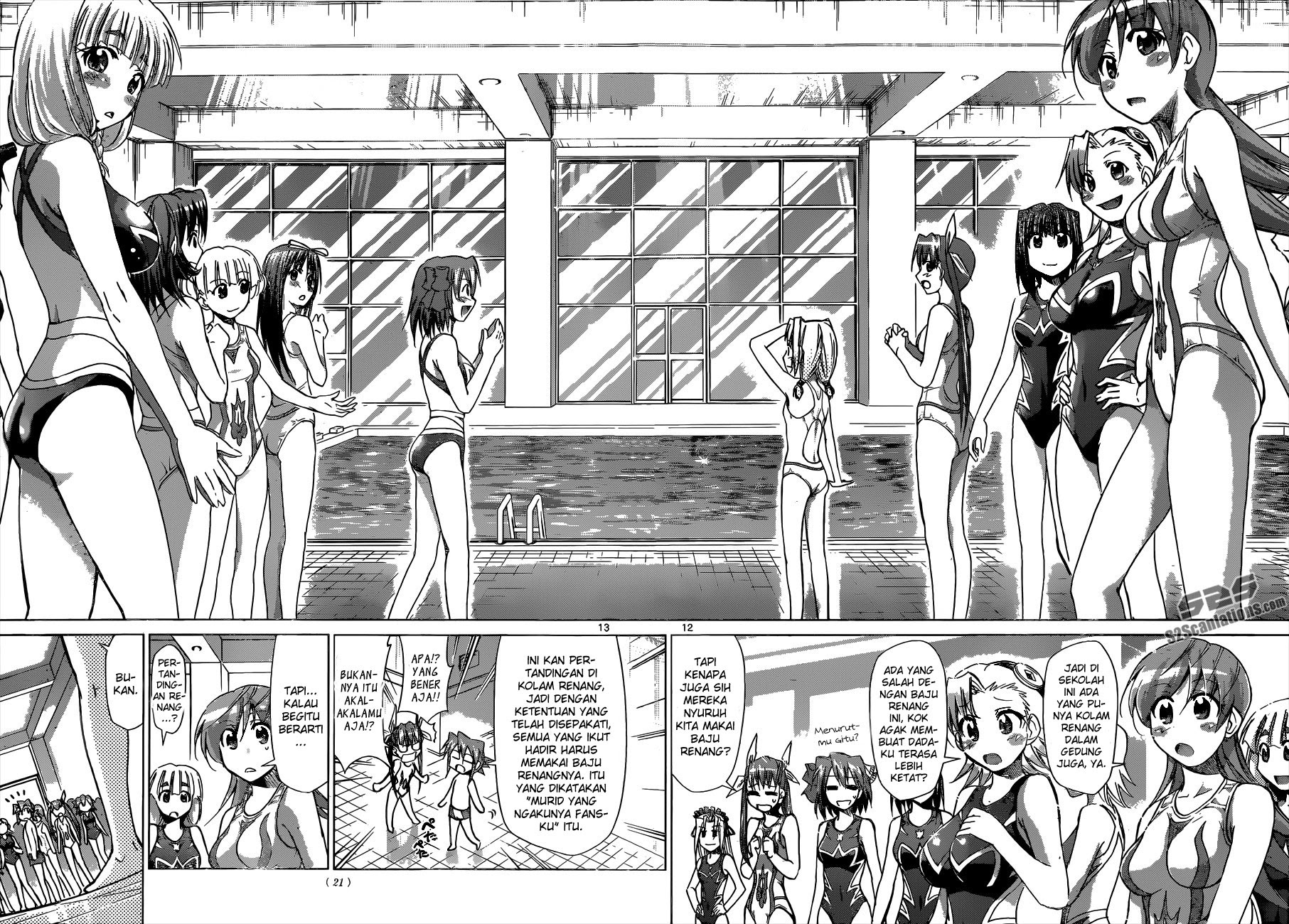 Denpa Kyoushi Bab 90 halaman 14