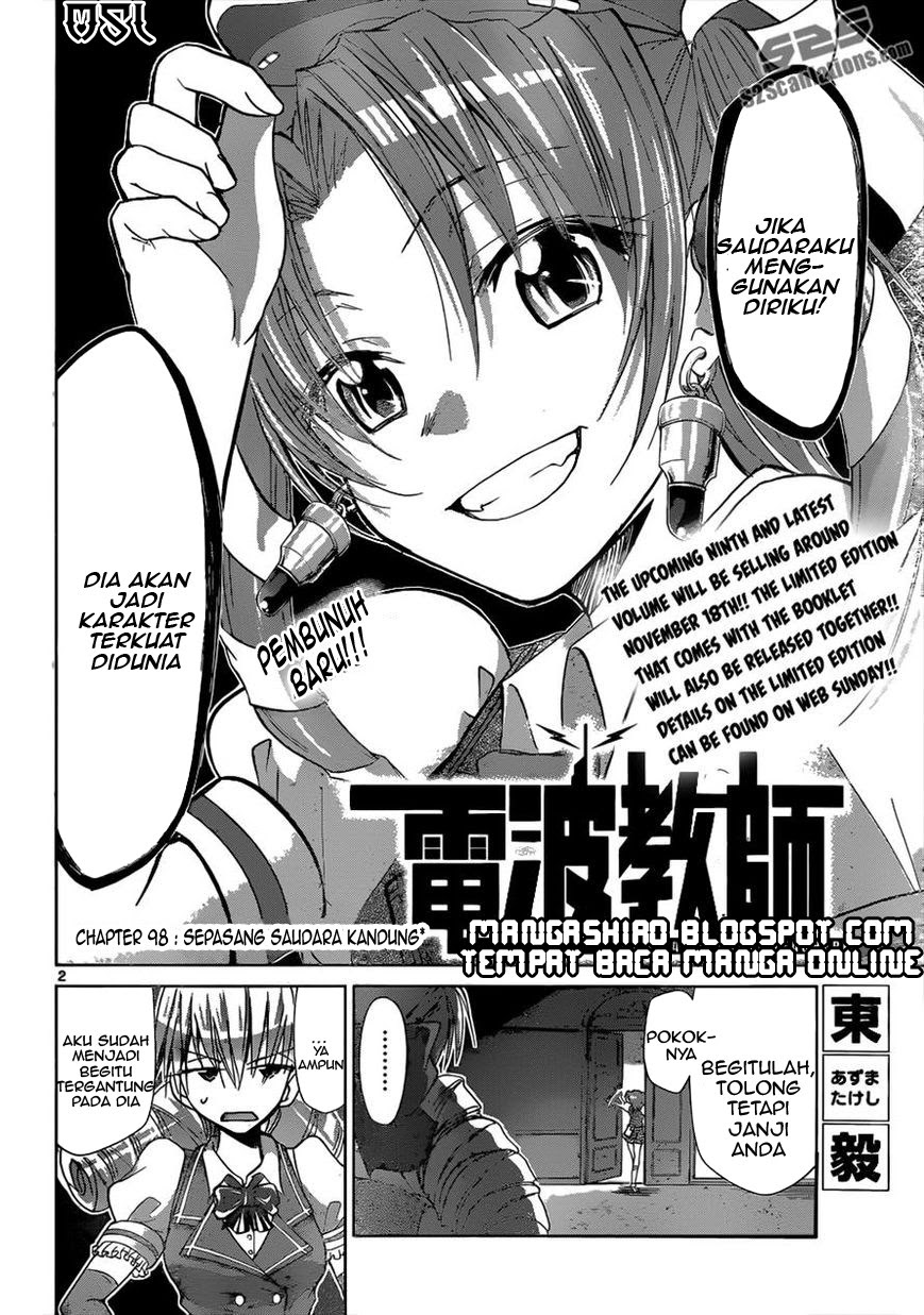 Denpa Kyoushi Bab 98 halaman 3