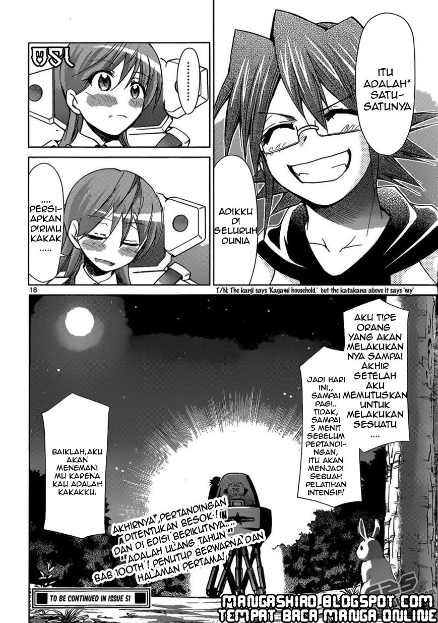Denpa Kyoushi chapter 99 halaman 19
