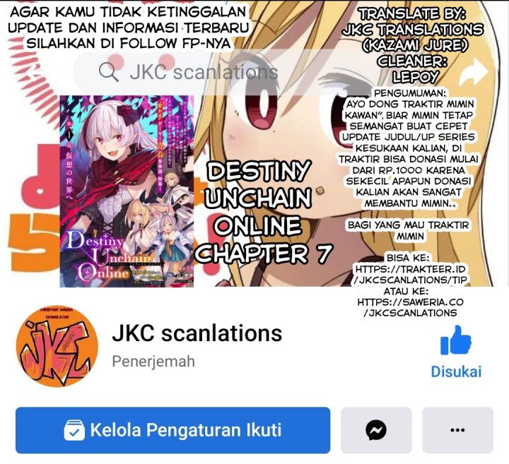 Destiny Unchain Online Bab 07 halaman 21