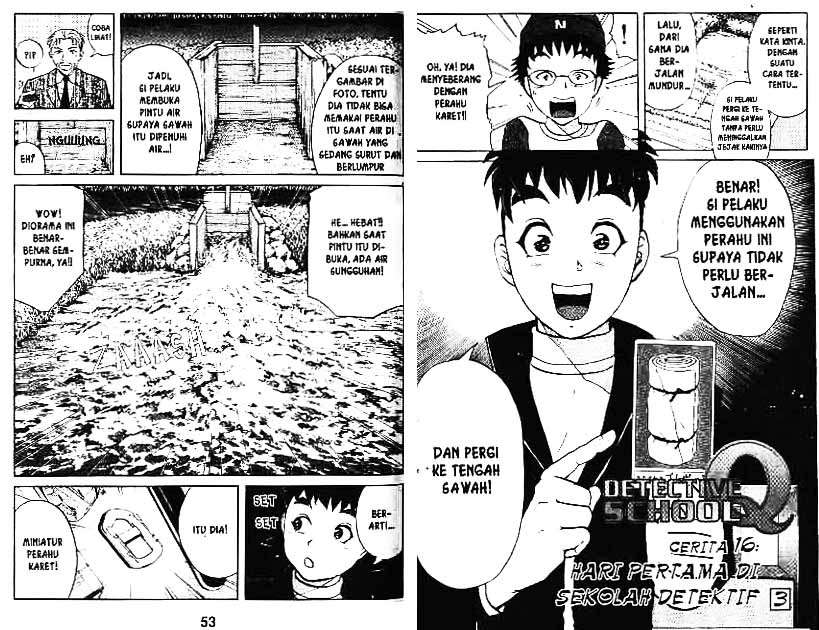 Detective School Q chapter 3 halaman 27