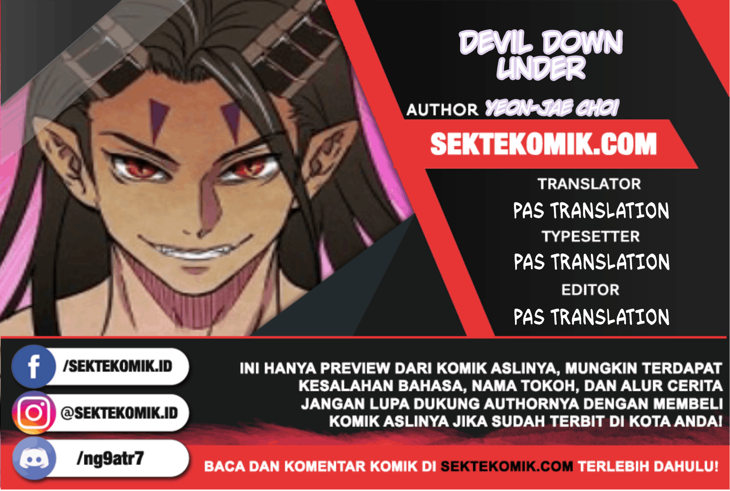 Devil Down Under Bab 1 halaman 1