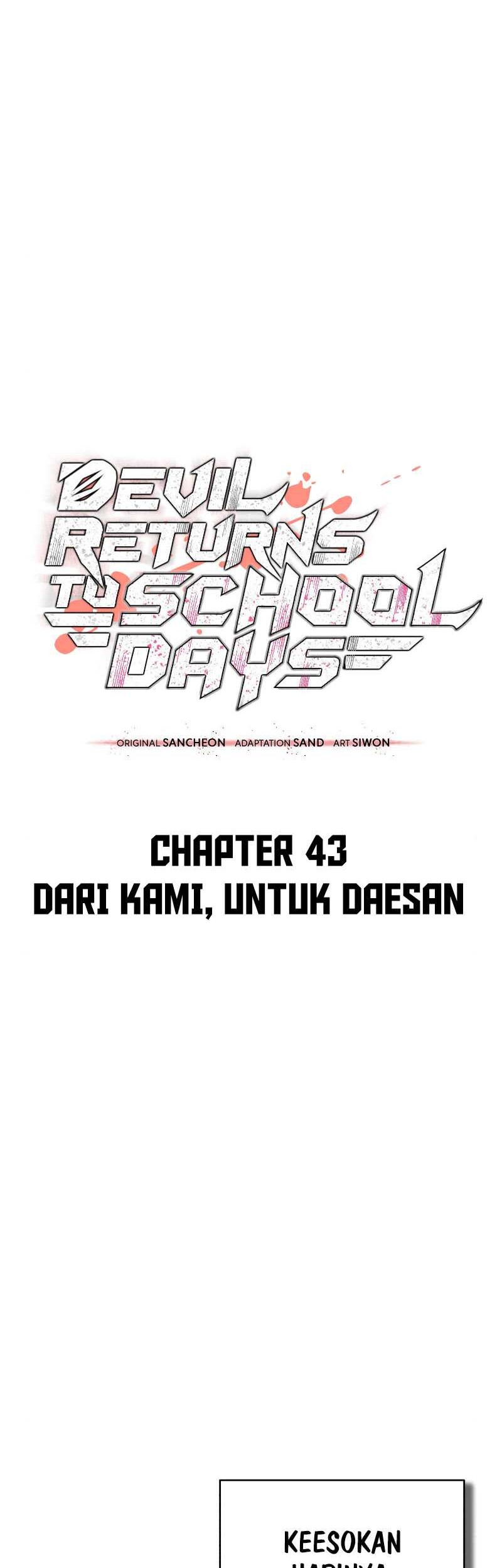 Devil Returns To School Days Bab 43 halaman 16