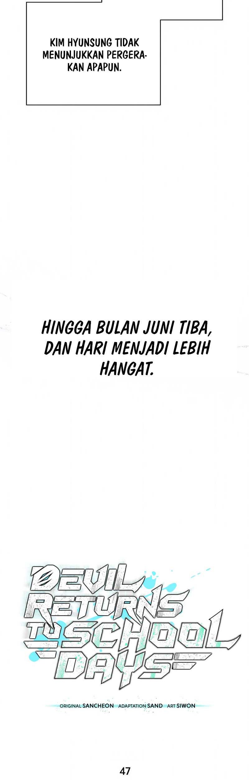 Devil Returns To School Days Bab 47 halaman 34