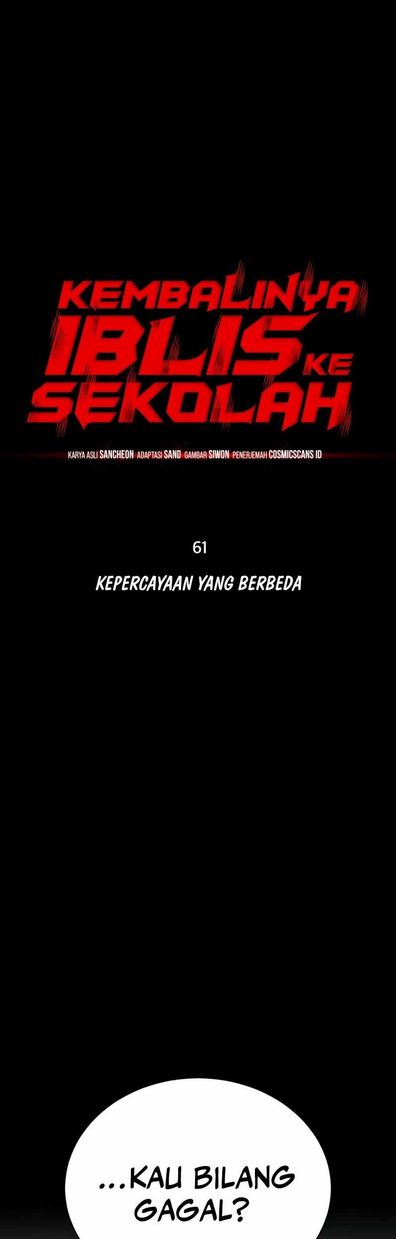Devil Returns To School Days Bab 61 halaman 28