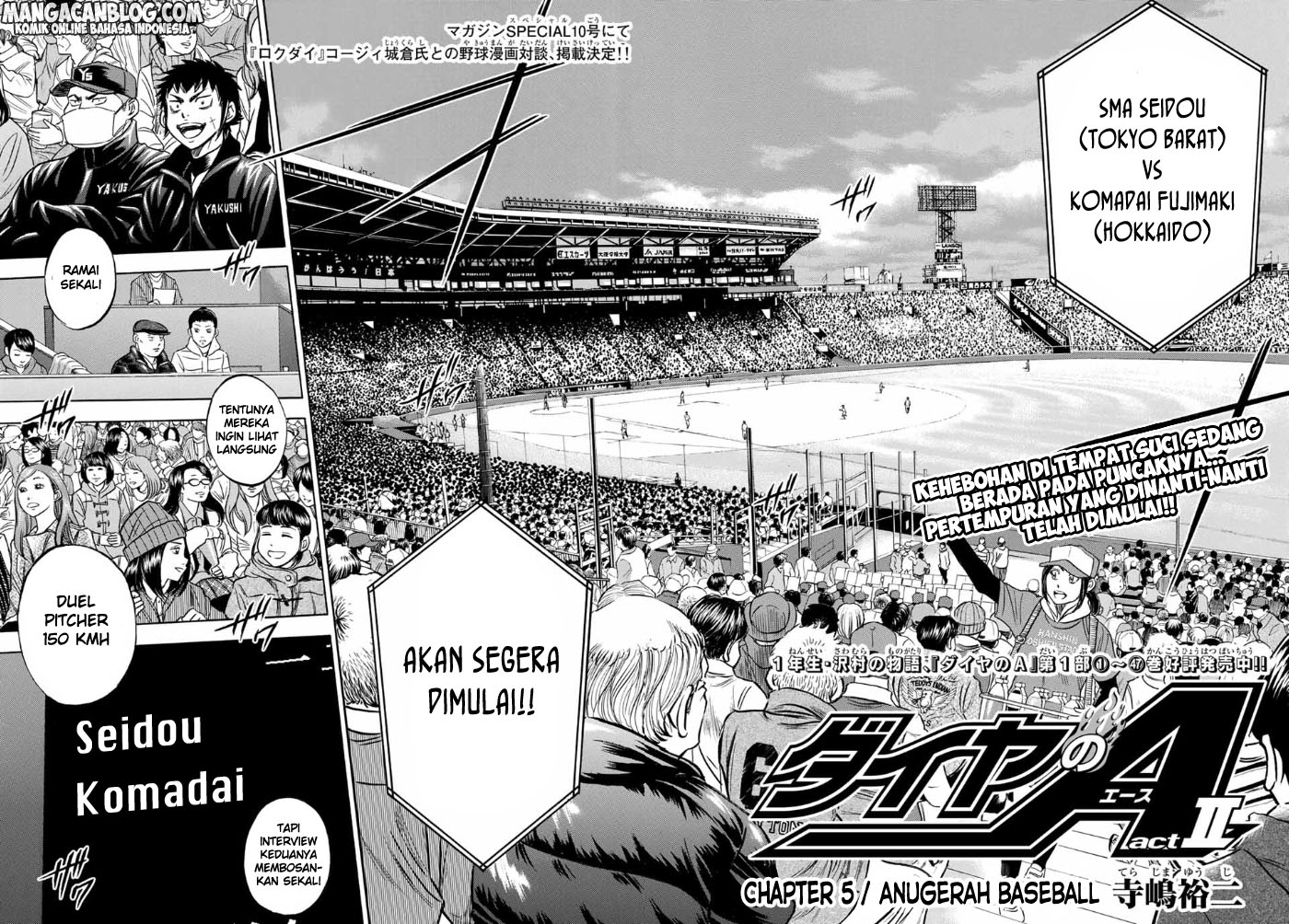 Diamond no Ace Act 2 chapter 05 halaman 2