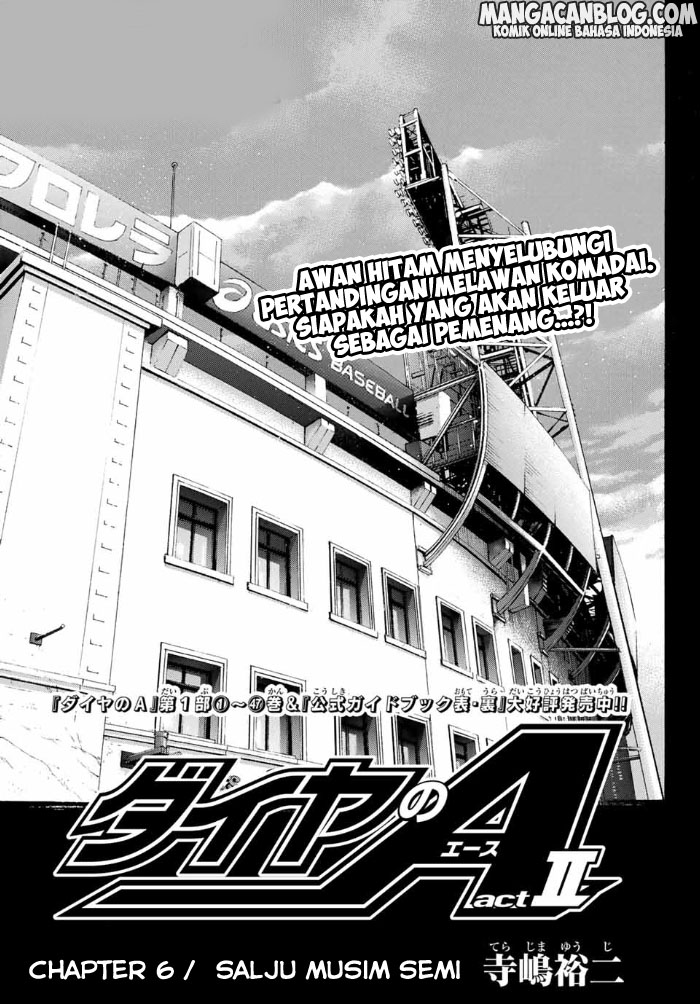 Diamond no Ace Act 2 chapter 06 halaman 1