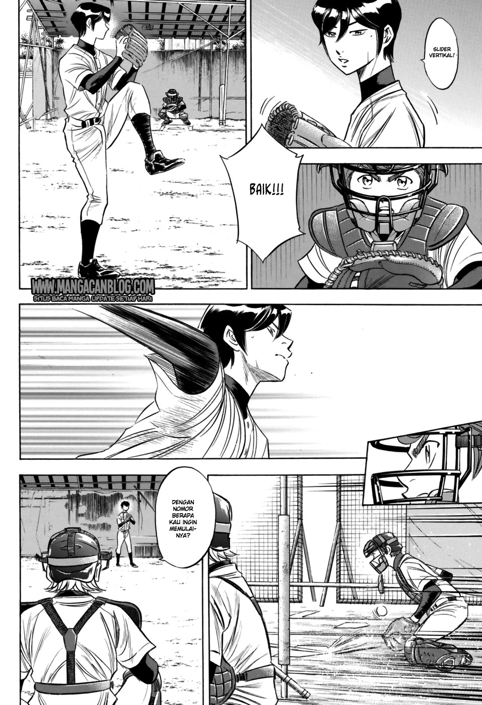 Diamond no Ace Act 2 chapter 100 halaman 5