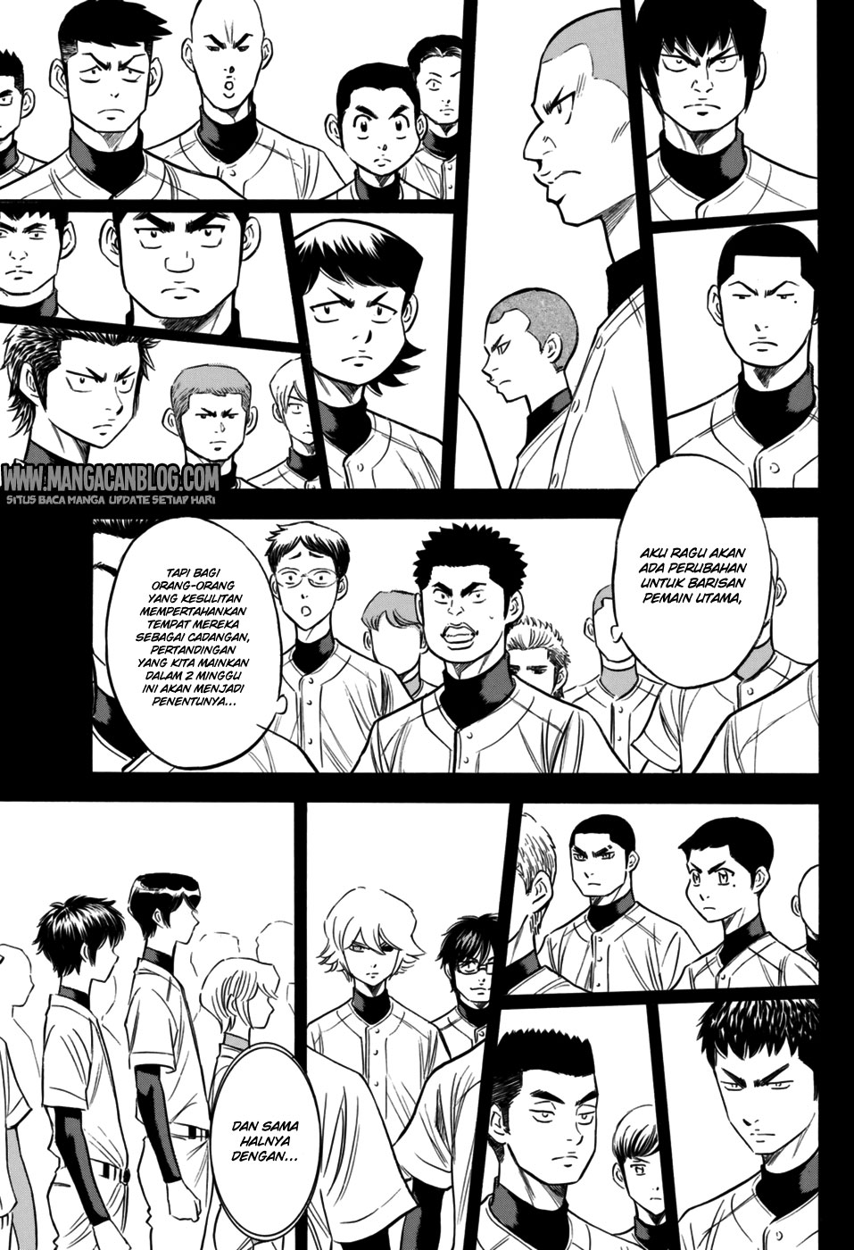 Diamond no Ace Act 2 chapter 100 halaman 10