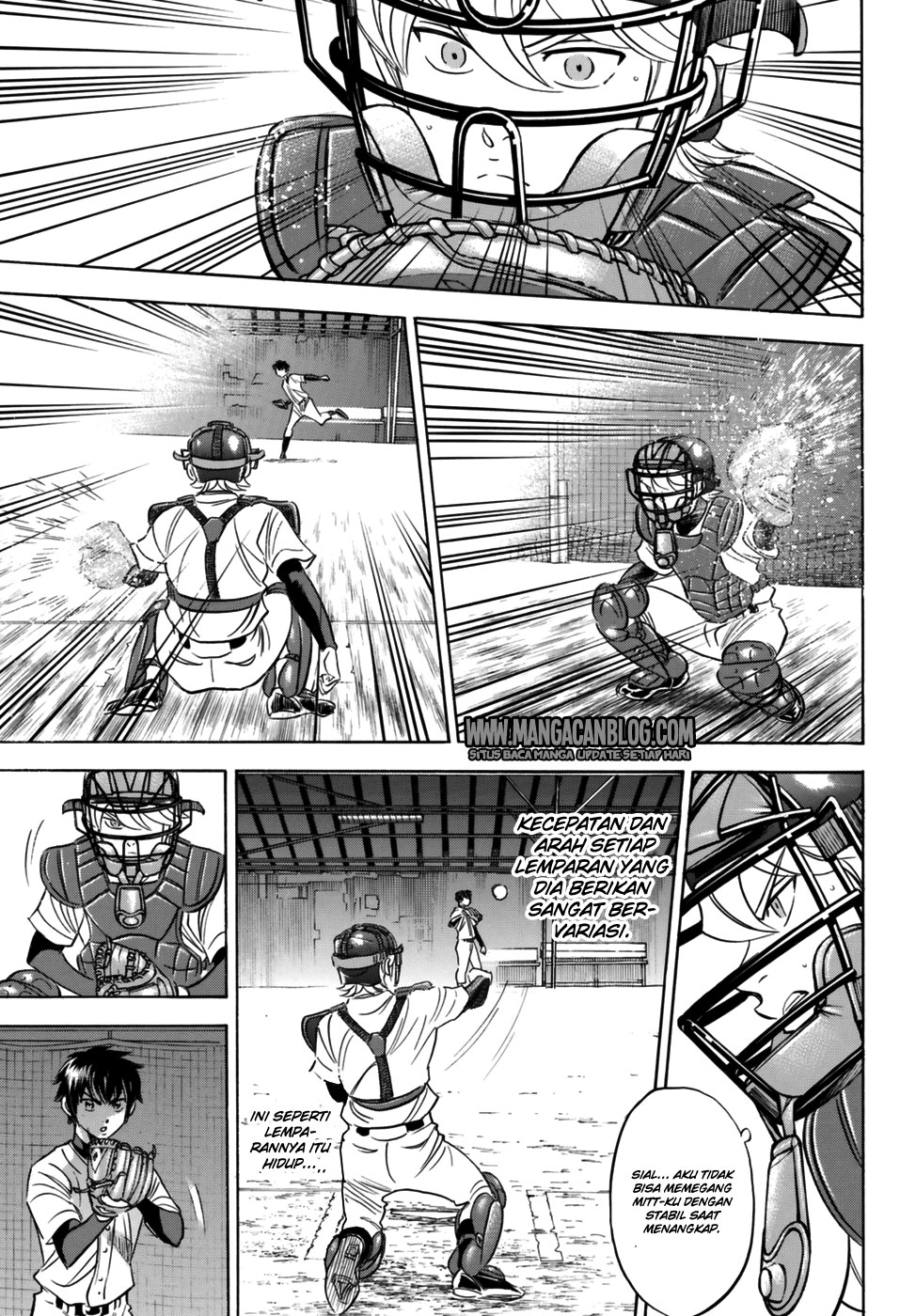 Diamond no Ace Act 2 chapter 100 halaman 12