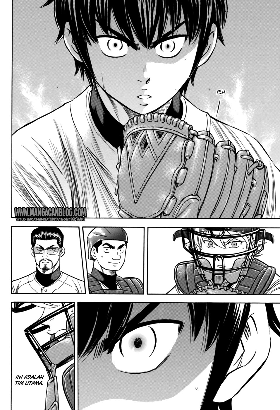 Diamond no Ace Act 2 chapter 100 halaman 13