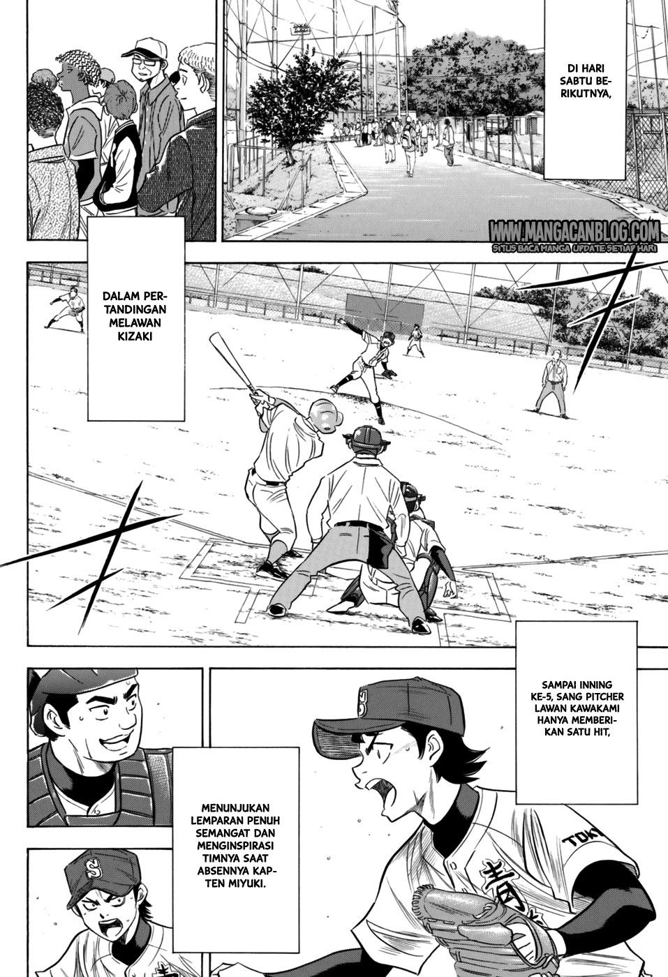 Diamond no Ace Act 2 chapter 100 halaman 15