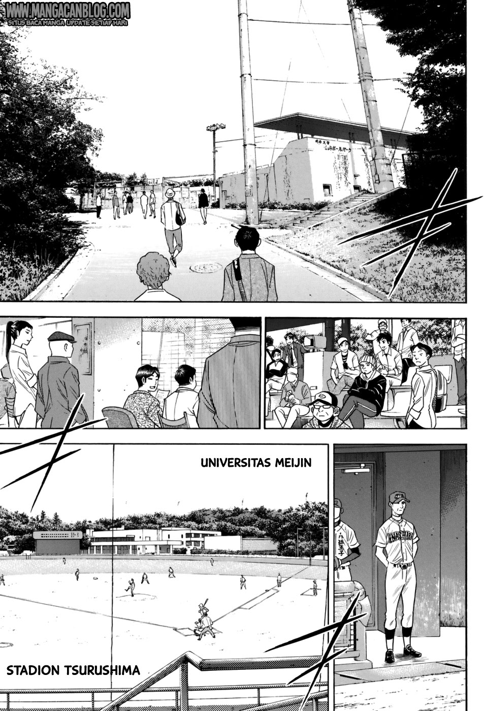Diamond no Ace Act 2 chapter 100 halaman 18