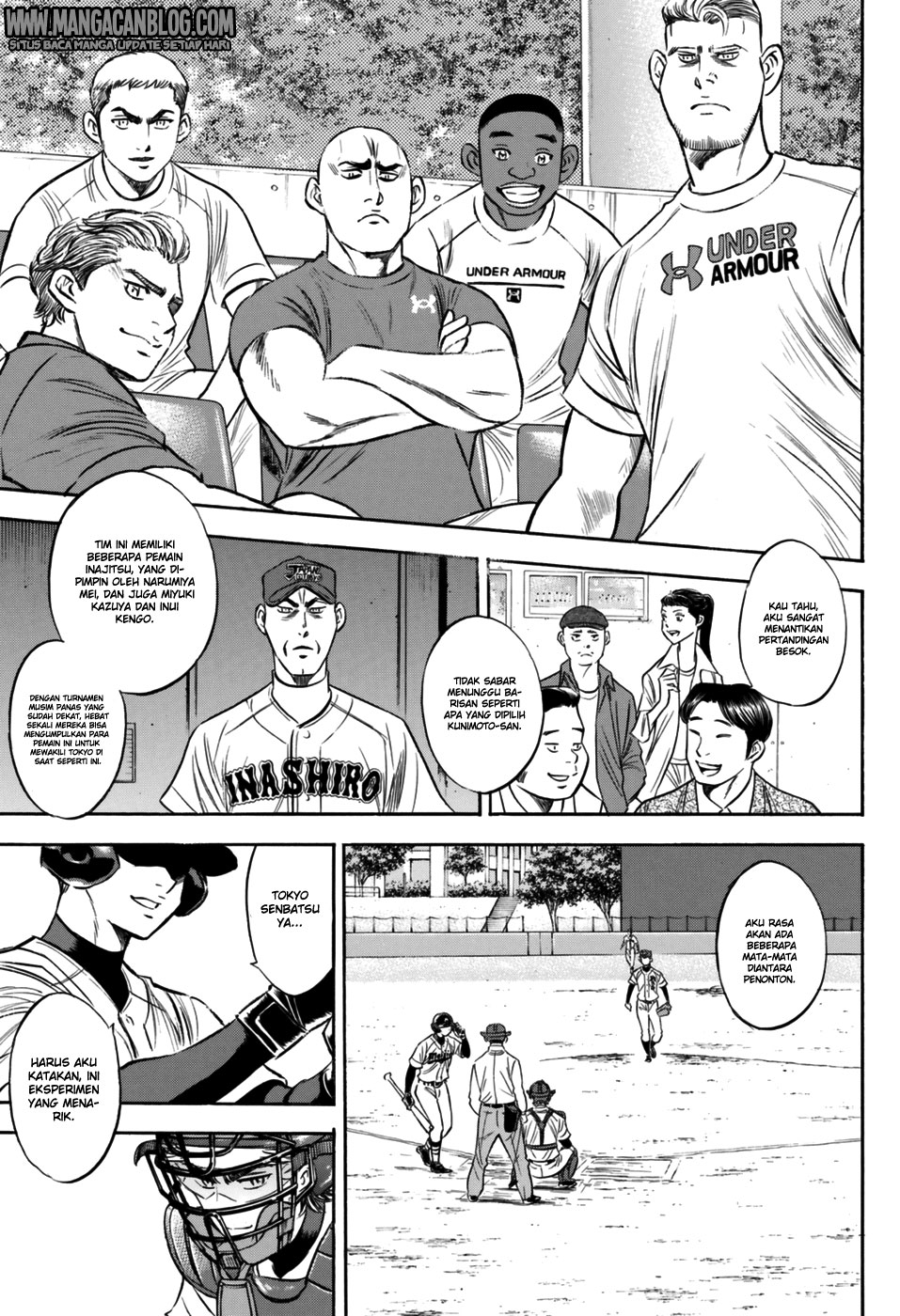 Diamond no Ace Act 2 chapter 100 halaman 20
