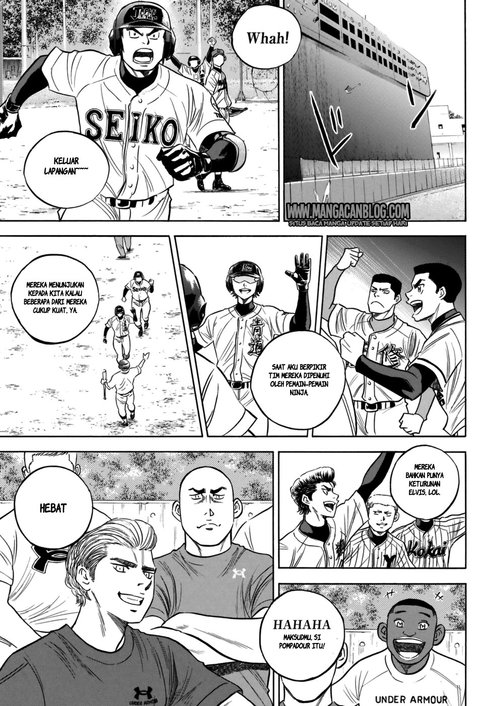 Diamond no Ace Act 2 Bab 101 halaman 7