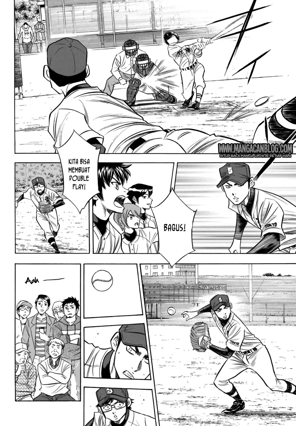 Diamond no Ace Act 2 Bab 101 halaman 12