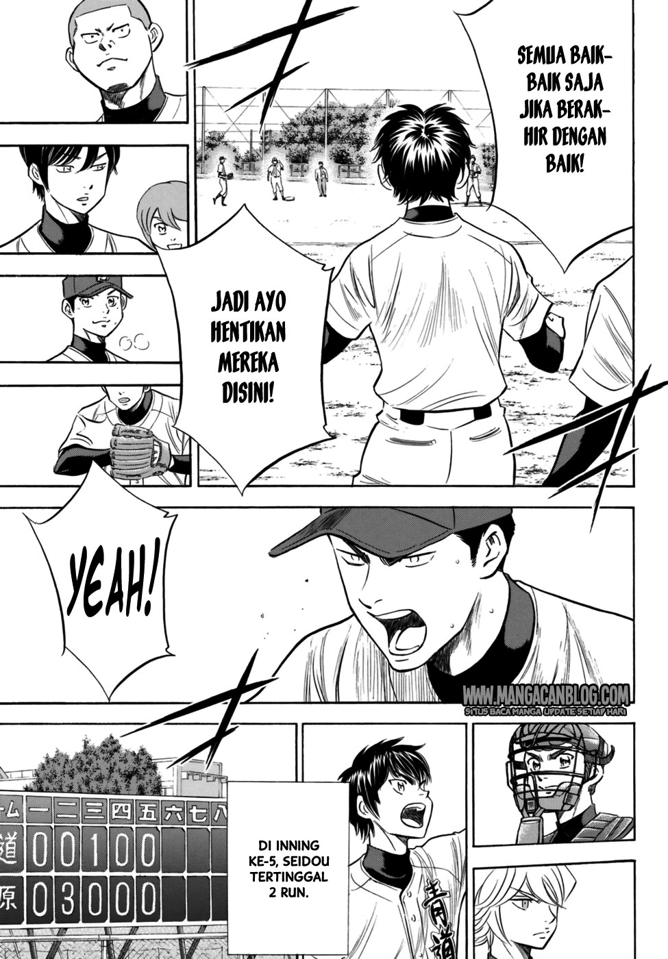 Diamond no Ace Act 2 Bab 101 halaman 15