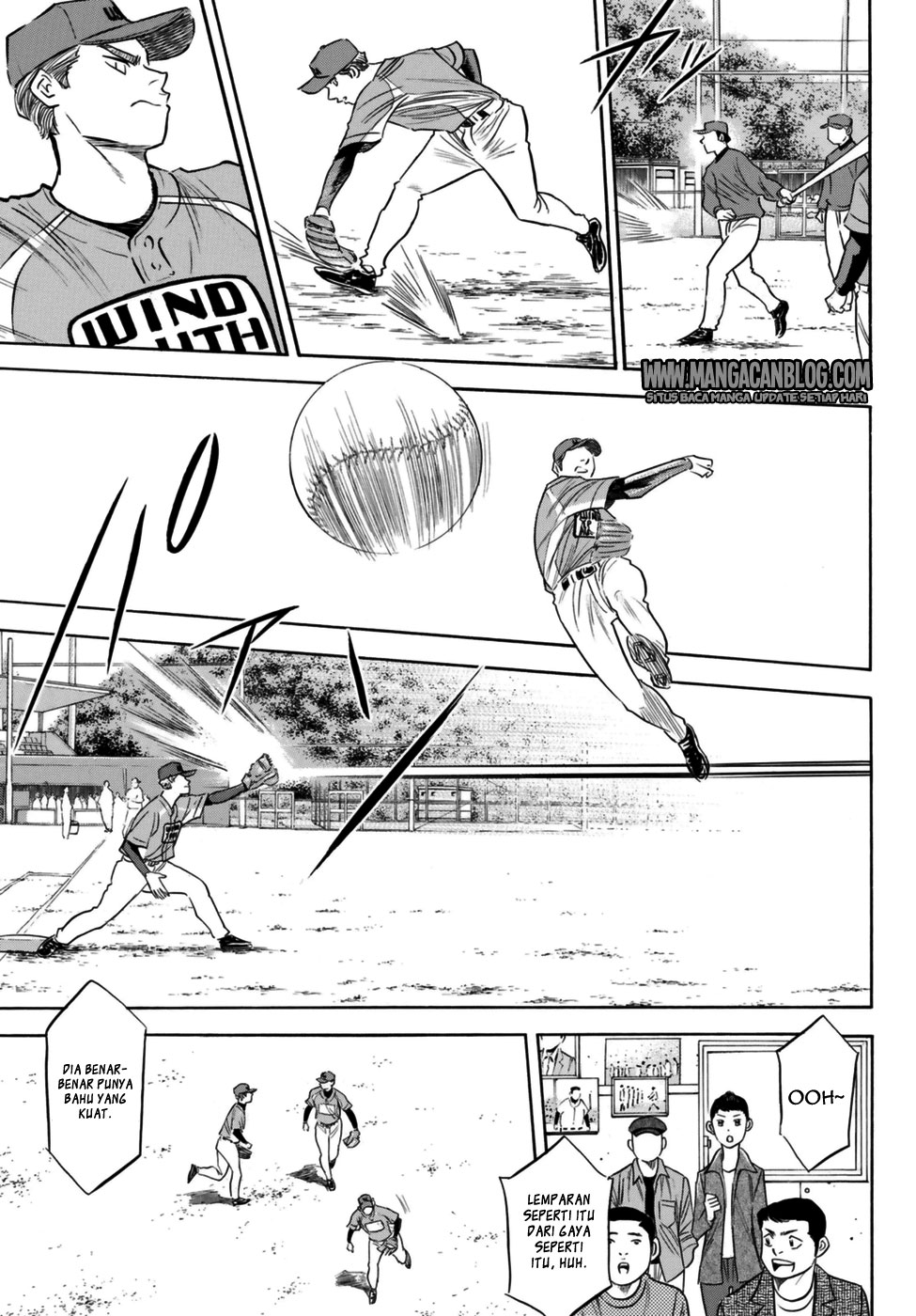 Diamond no Ace Act 2 Bab 102 halaman 7