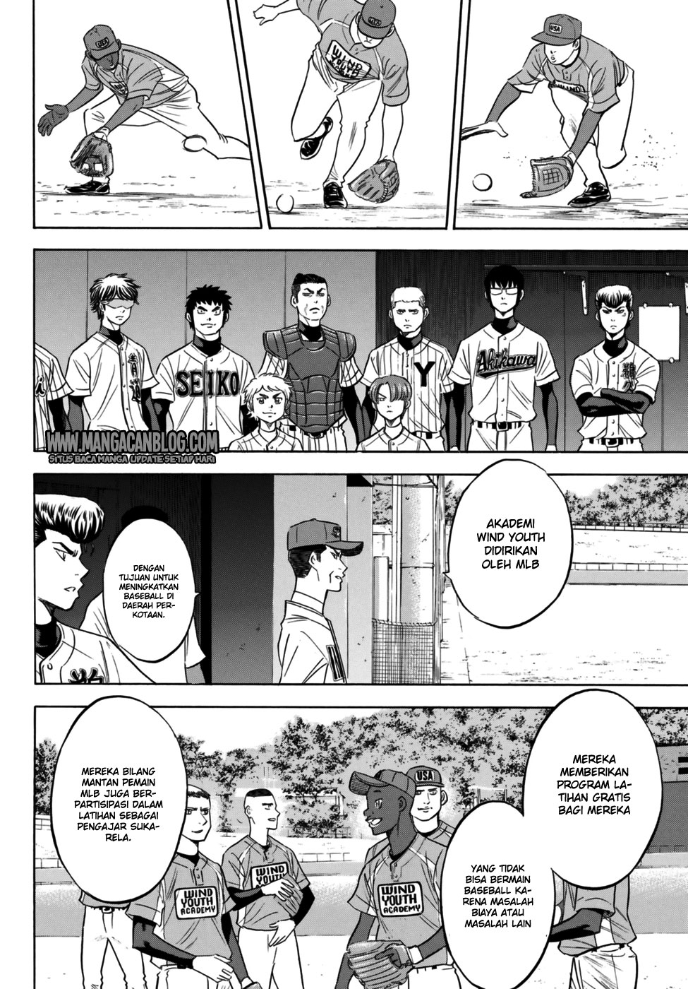Diamond no Ace Act 2 Bab 102 halaman 8