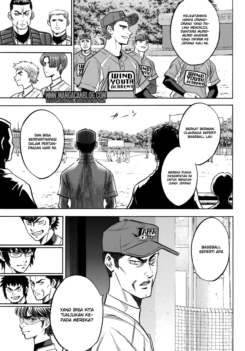 Diamond no Ace Act 2 Bab 102 halaman 9