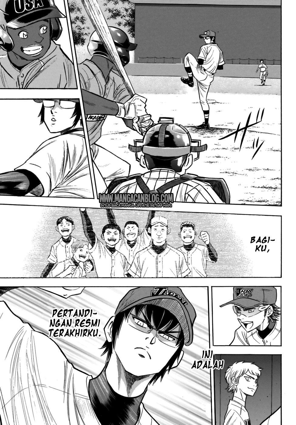 Diamond no Ace Act 2 Bab 102 halaman 18
