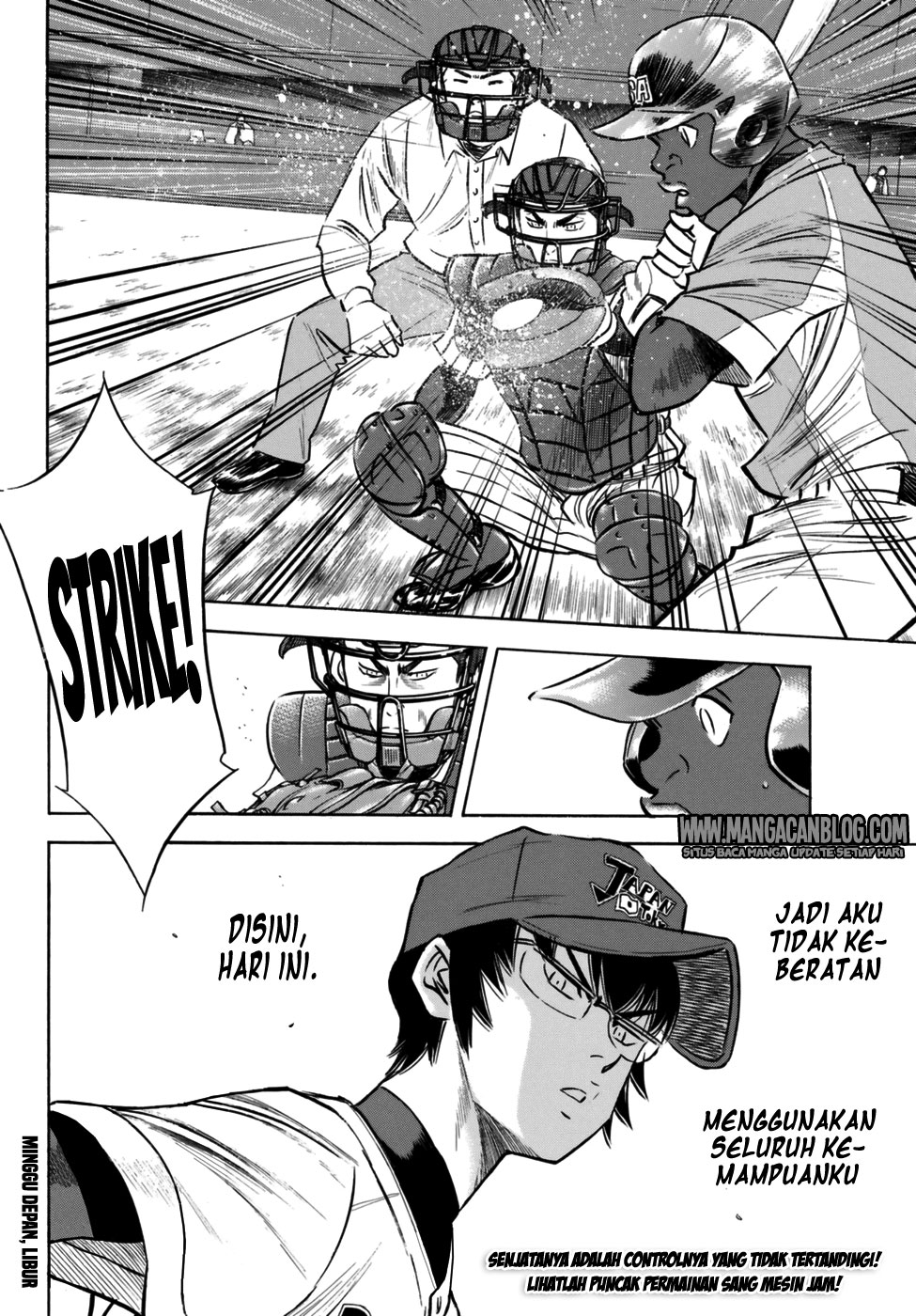 Diamond no Ace Act 2 Bab 102 halaman 19