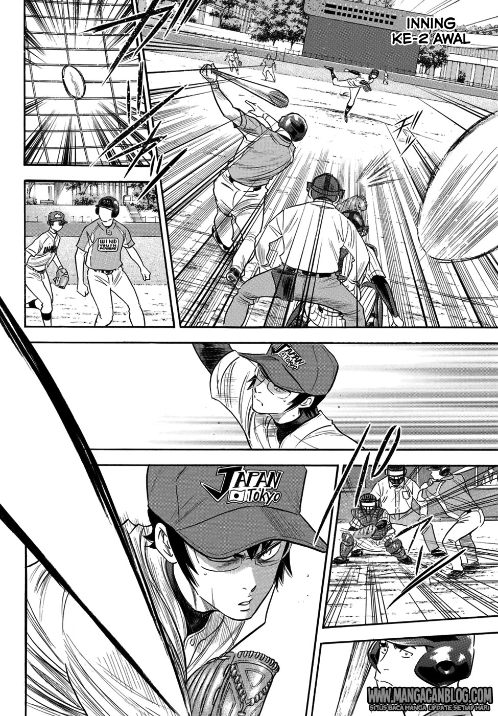 Diamond no Ace Act 2 chapter 103 halaman 2