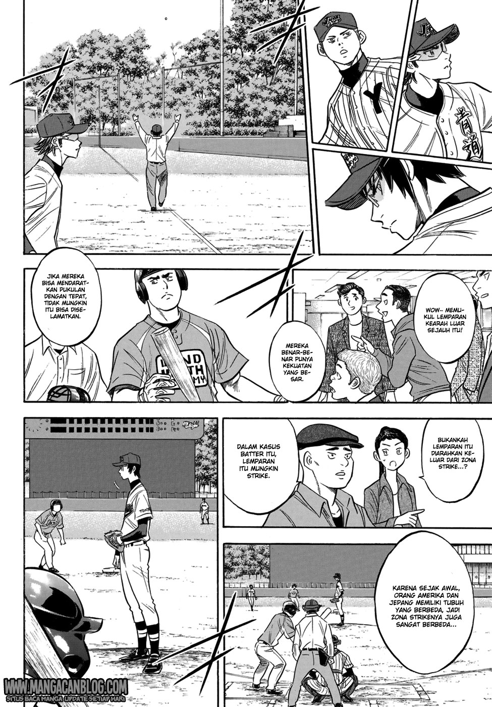 Diamond no Ace Act 2 chapter 103 halaman 4