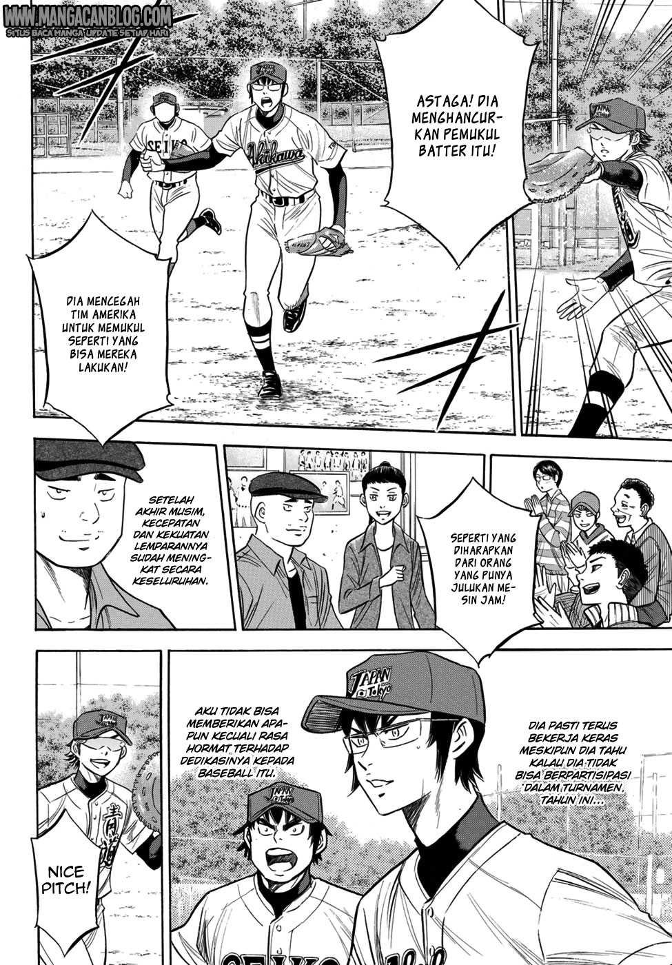 Diamond no Ace Act 2 chapter 103 halaman 8