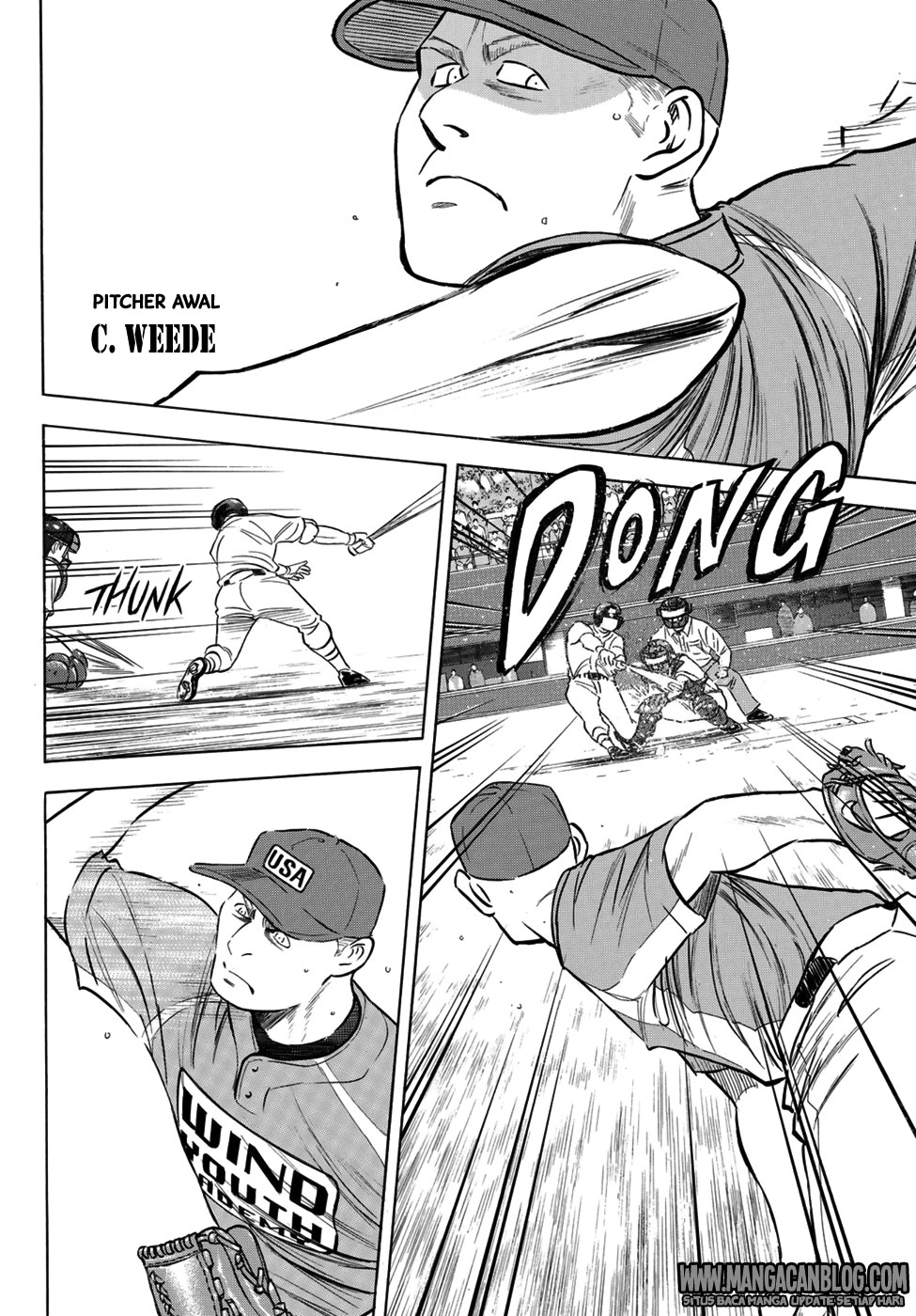 Diamond no Ace Act 2 chapter 103 halaman 10