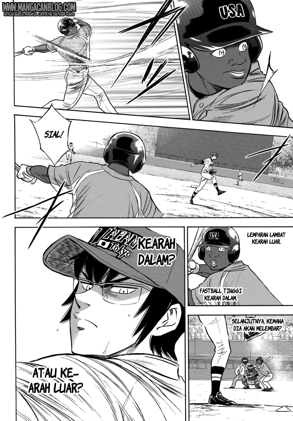 Diamond no Ace Act 2 chapter 103 halaman 18