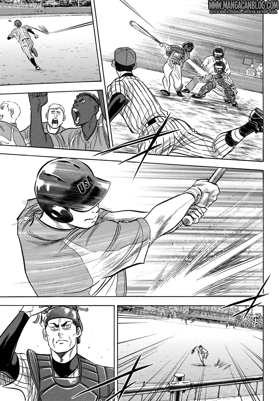 Diamond no Ace Act 2 Bab 105 halaman 18