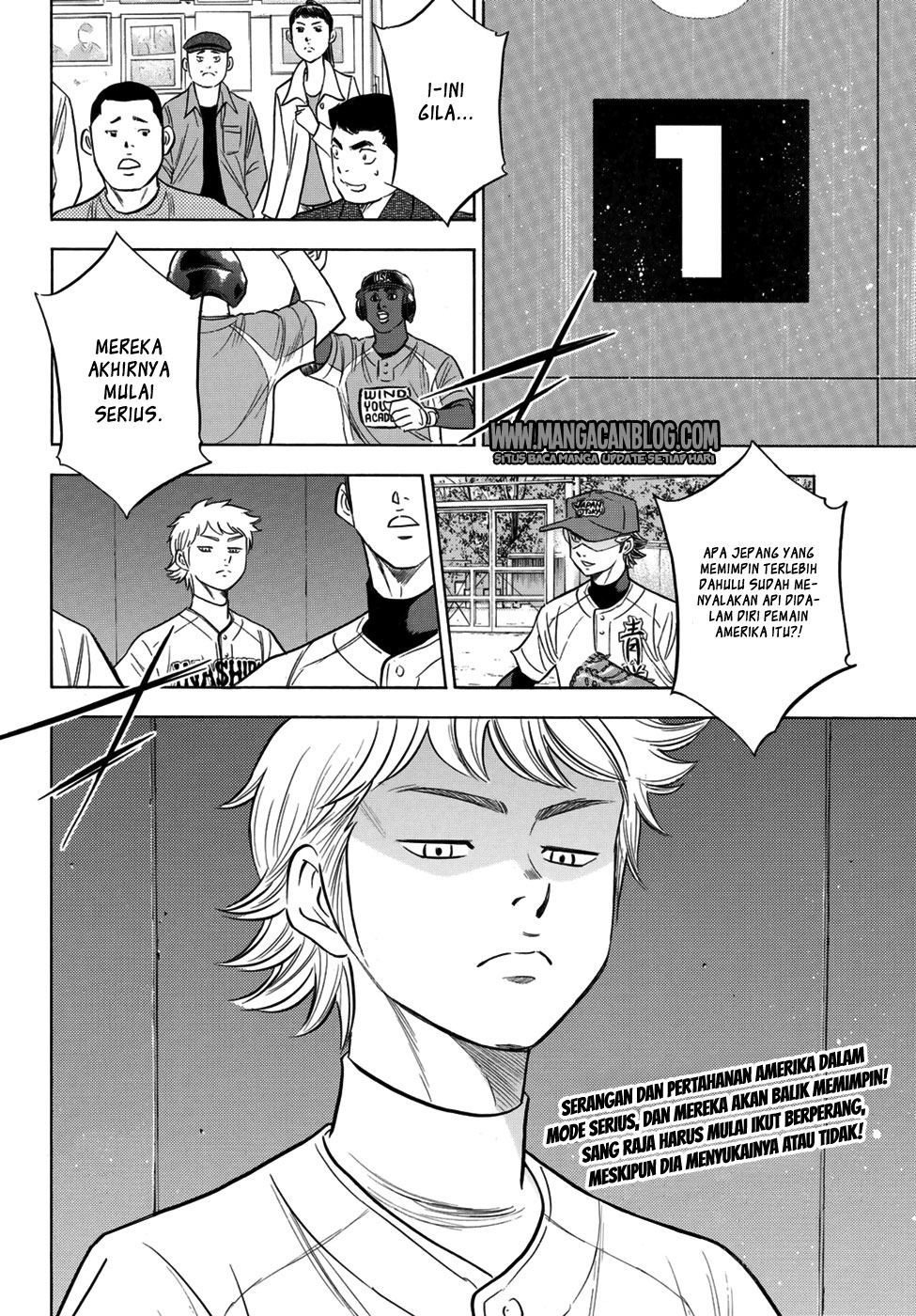 Diamond no Ace Act 2 Bab 105 halaman 19