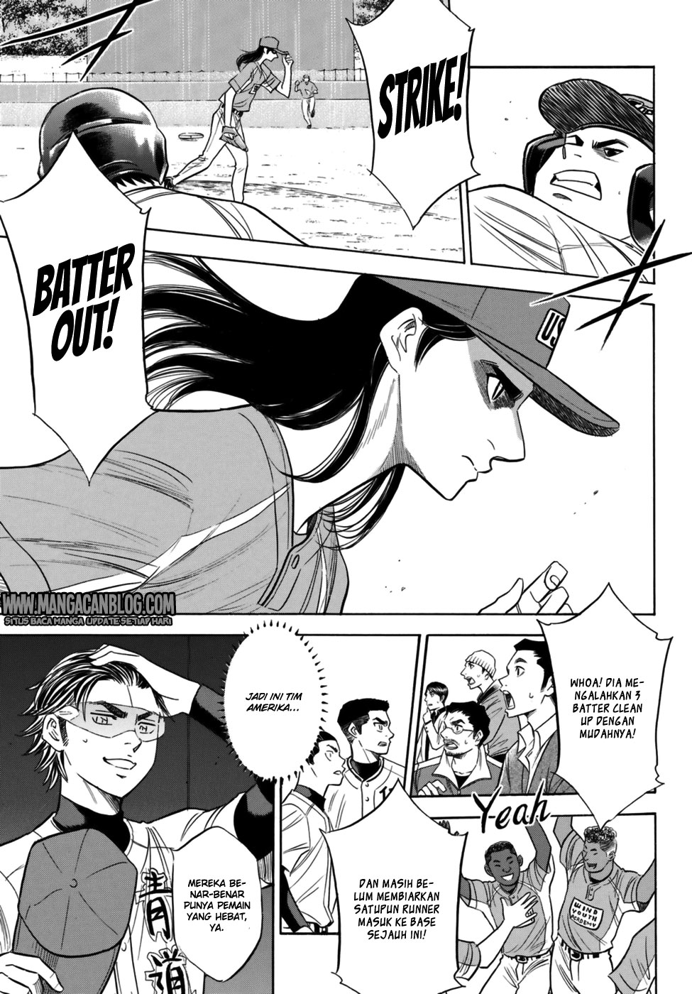 Diamond no Ace Act 2 Bab 106 halaman 9