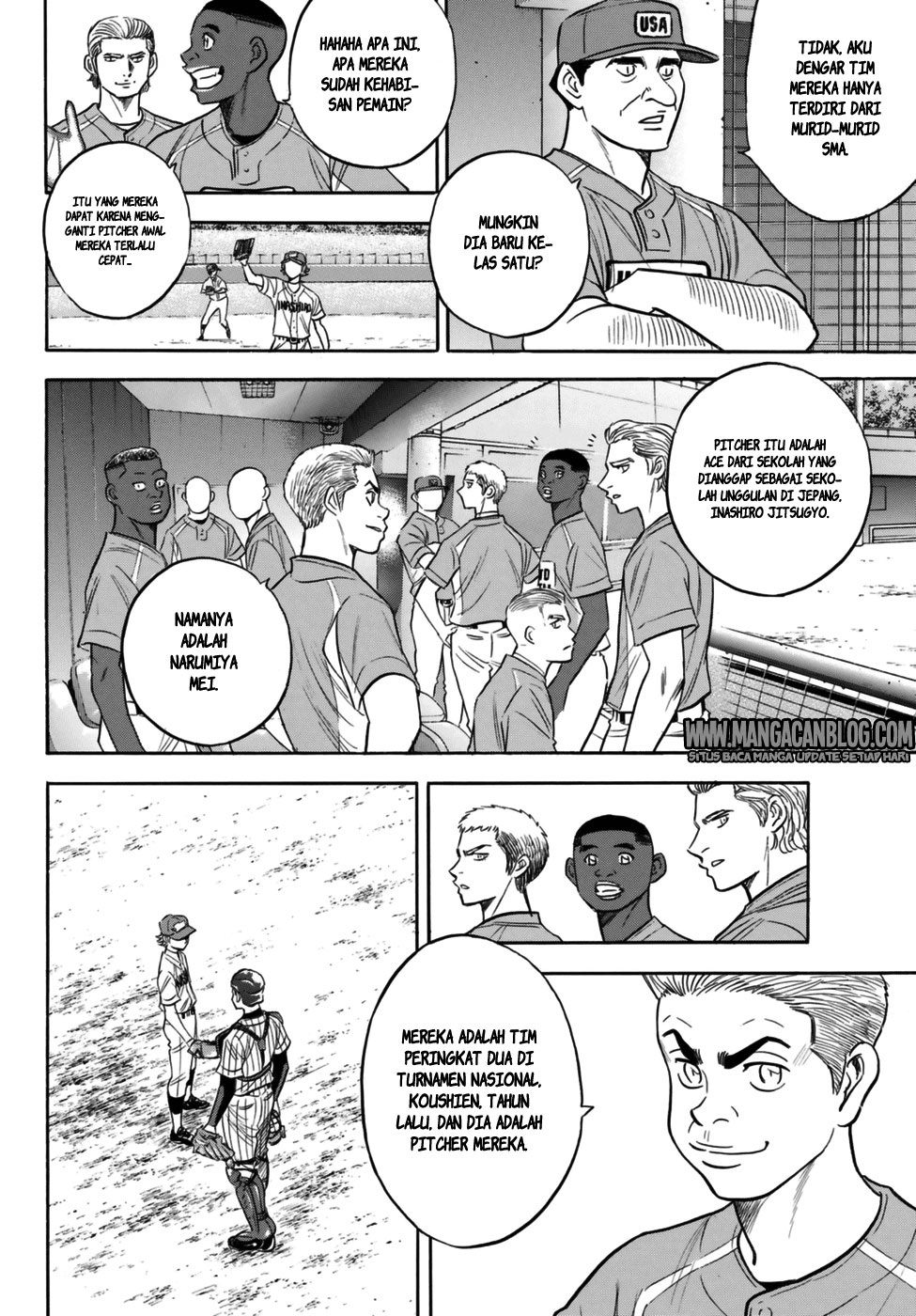 Diamond no Ace Act 2 Bab 106 halaman 12